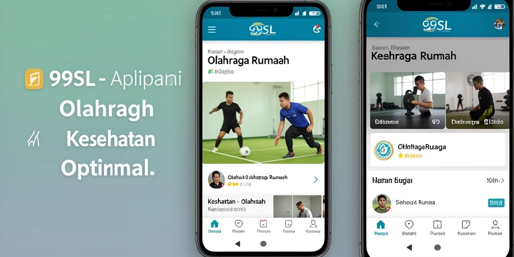 Tampilan antarmuka aplikasi 99SL yang user-friendly untuk latihan rumah.