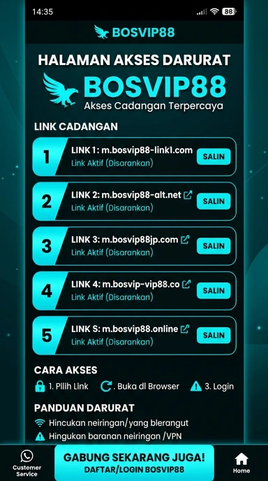 Link Alternatif untuk Bosvip88, Akses Cepat dan Aman
